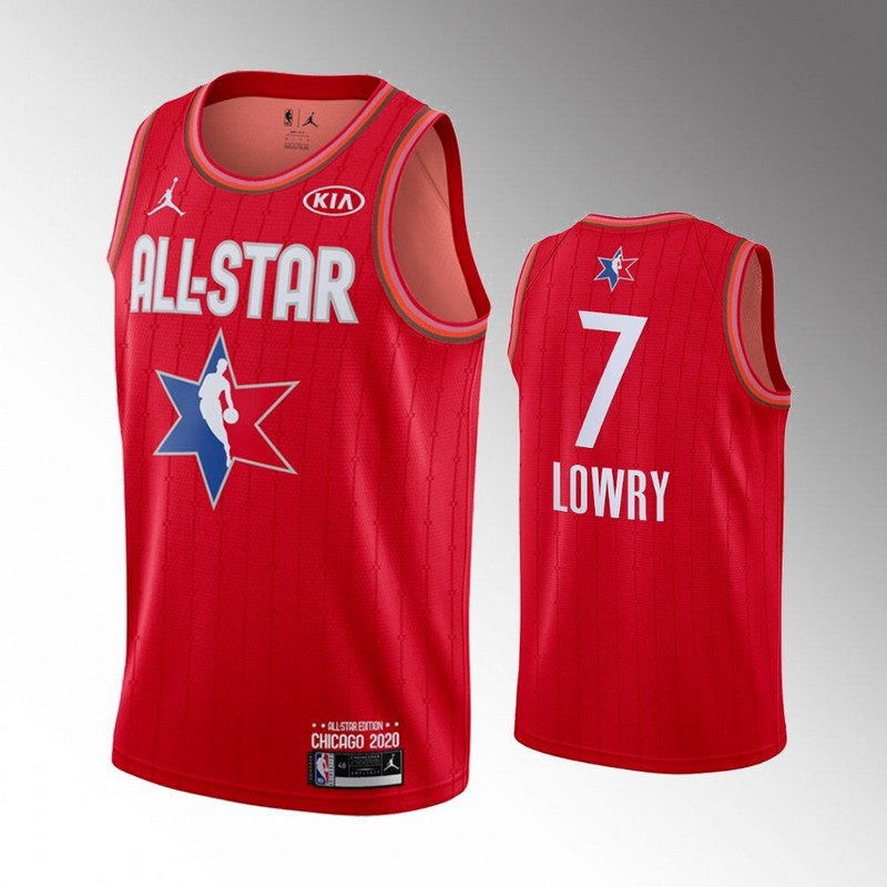 Raptors 7 Kyle Lowry Red 2020 NBA All-Star Jordan Brand Swingman Jersey