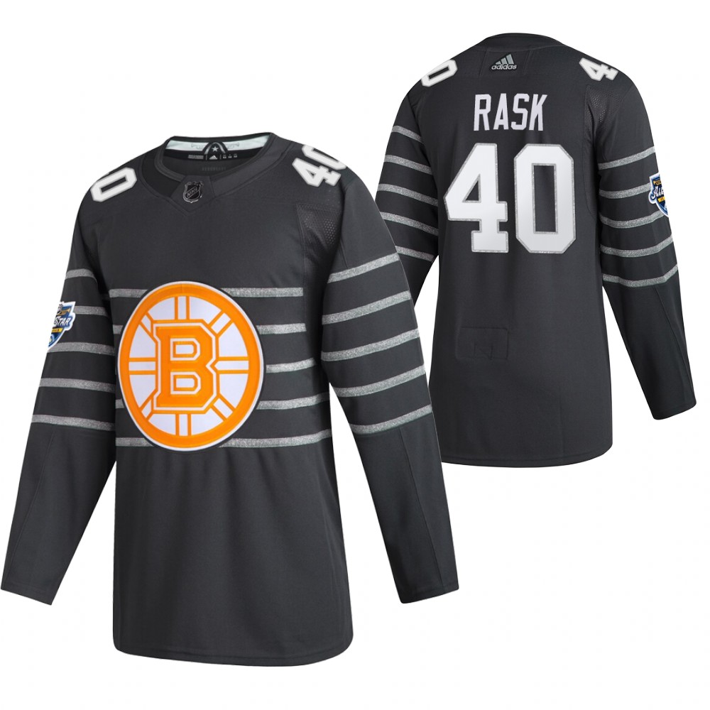 Bruins 40 Tuukka Rask Gray 2020 NHL All-Star Game Adidas Jersey
