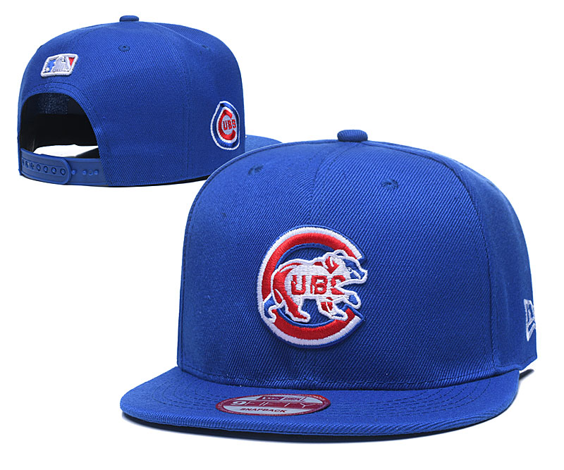 Cubs Team Logo Royal Adjustable Hat LT