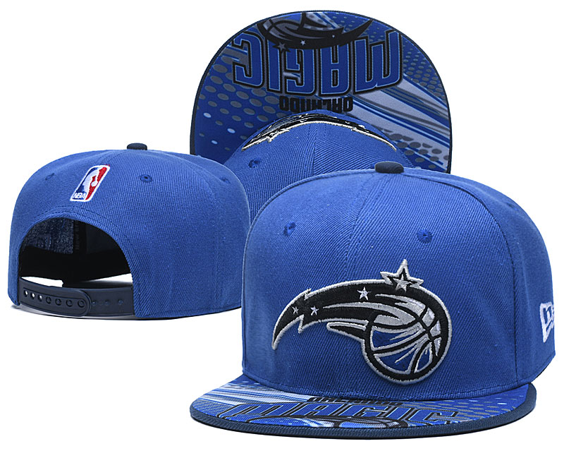 Magic Team Logo Blue Adjustable Hat LH