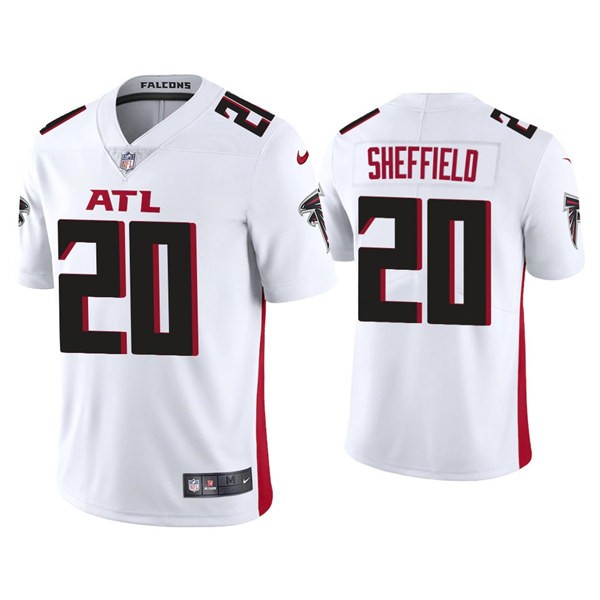 Nike Falcons 20 Kendall Sheffield White New Vapor Untouchable Limited Jersey