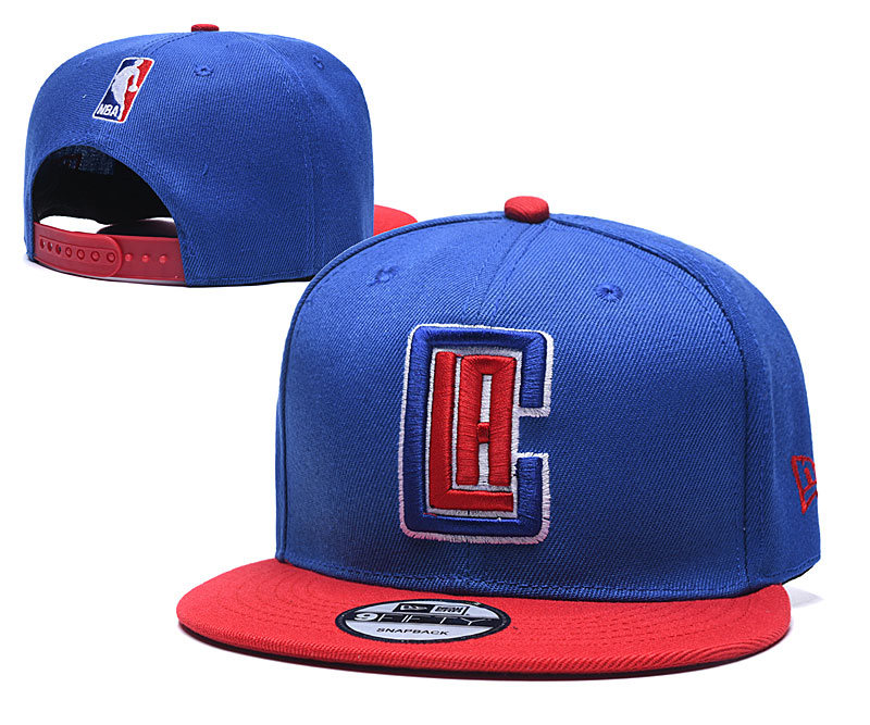 Clippers Team Logo Royal Adjustable Hat TX