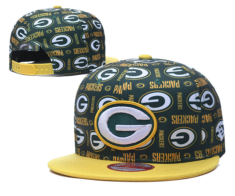 Packers Team Logo Green Yellow Adjustable Hat LH