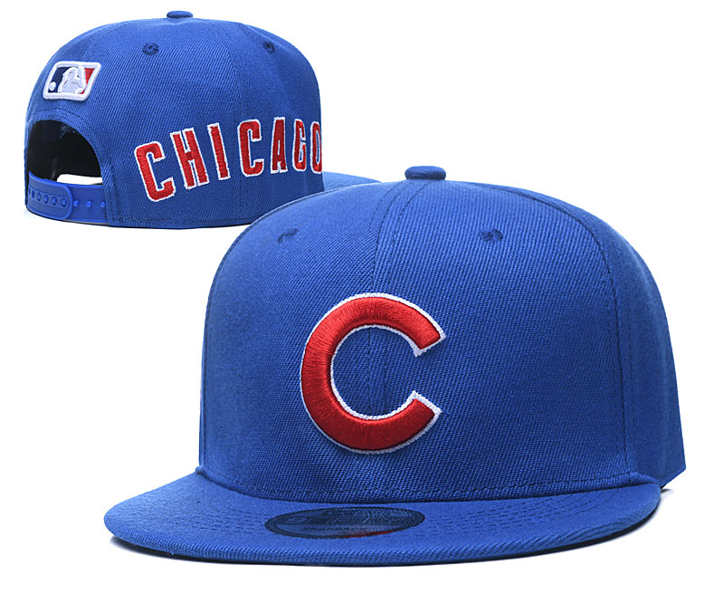Cubs Team Logo Royal Adjustable Hat GS