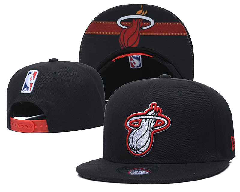 Heat Team Logo Black Adjustable Hat GS