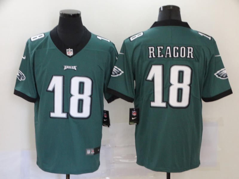 Nike Eagles 18 Jalen Reagor Green 2020 NFL Draft First Round Pick Vapor Untouchable Limited Jersey