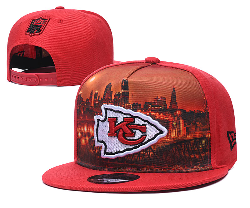 Chiefs Team City Logo Red Adjustable Hat YD