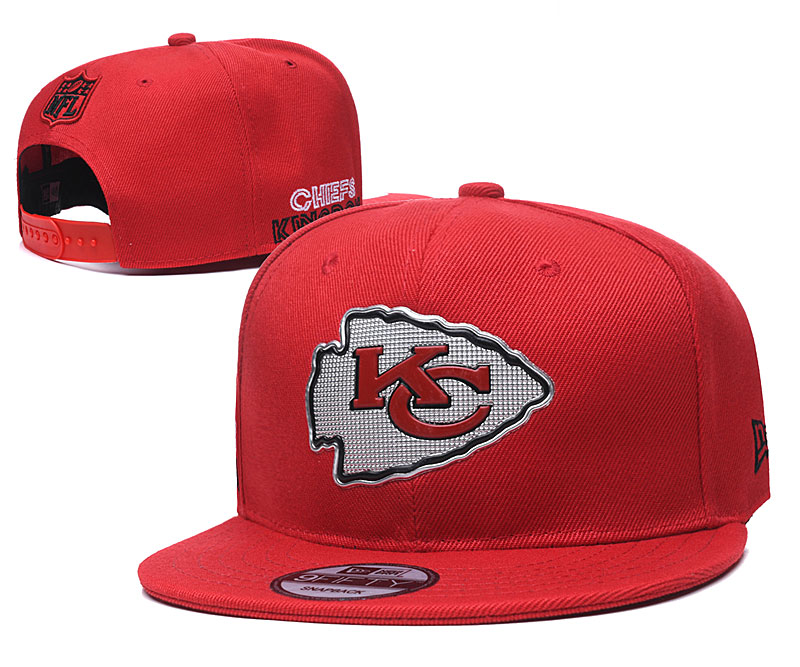 Chiefs Team Logo Red Adjustable Hat YD