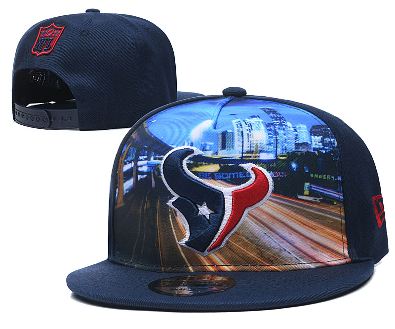 Texans Team City Logo Navy Adjustable Hat YD