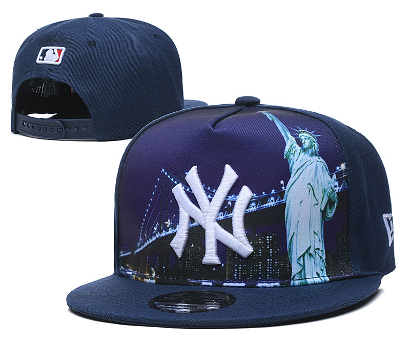 Yankees Team City Logo Navy Adjustable Hat YD