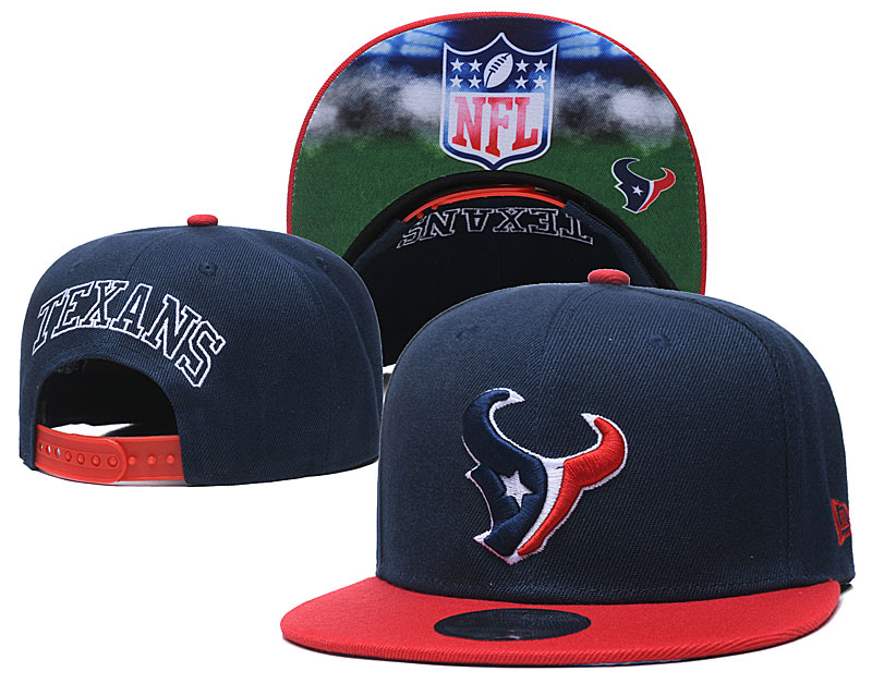 Texans Team Logo Navy Adjustable Hat GS