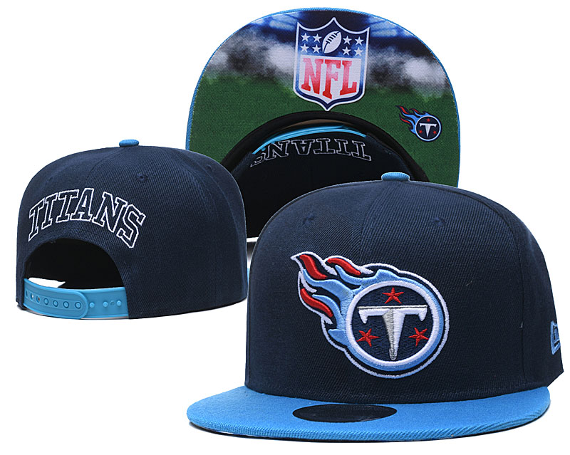 Titans Team Logo Navy Adjustable Hat GS