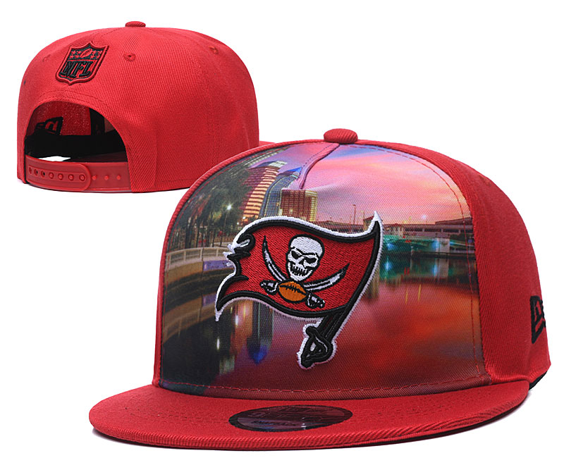 Buccaneers Team City Logo Red Adjustable Hat YD