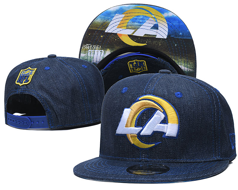 Chargers Team Logo Navy Established Adjustable Hat YD