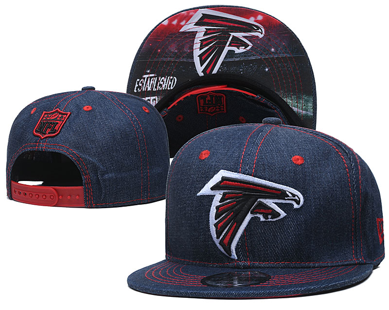 Falcons Team Logo Navy Established Adjustable Hat YD