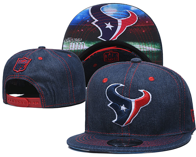 Texans Team Logo Navy Established Adjustable Hat YD