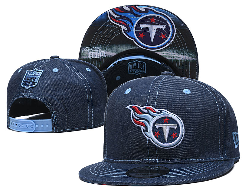 Titans Team Logo Navy Established Adjustable Hat YD