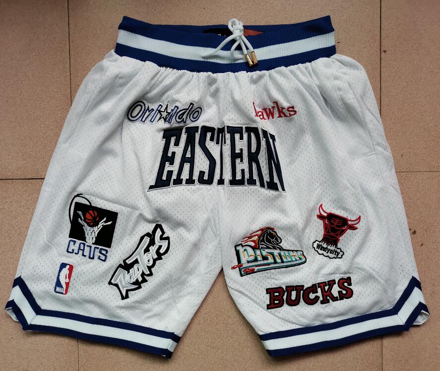 All-Starts White Just Don With Pocket Swingman Shorts