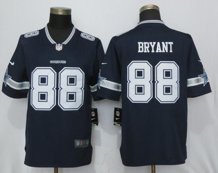 Nike Cowboys 88 Dez Bryant Navy Vapor Untouchable Limited Jersey