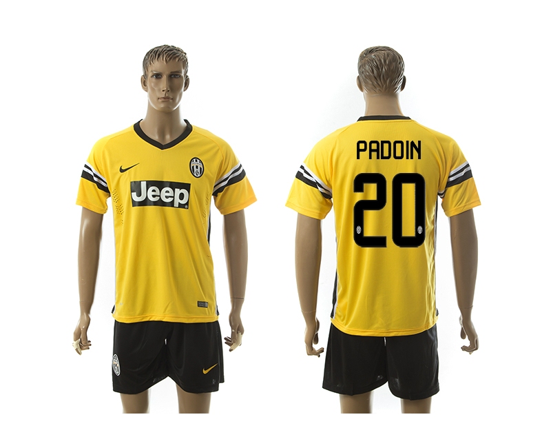 2015-16 Juventus 20 Padoin Away Jerseys