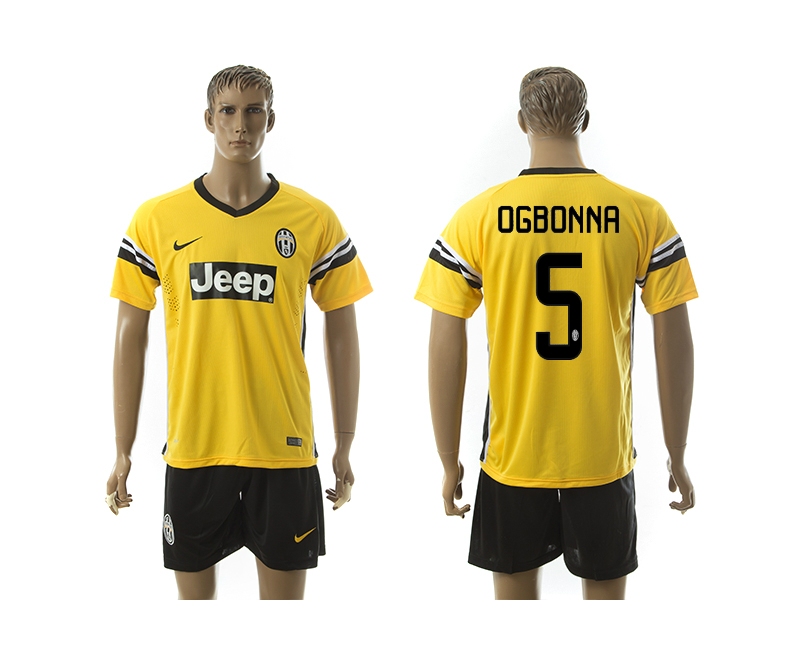 2015-16 Juventus 5 Ogbonna Away Jerseys