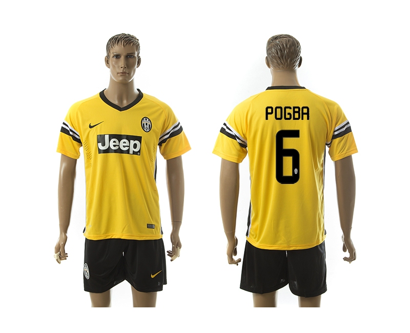 2015-16 Juventus 6 Pogba Away Jerseys
