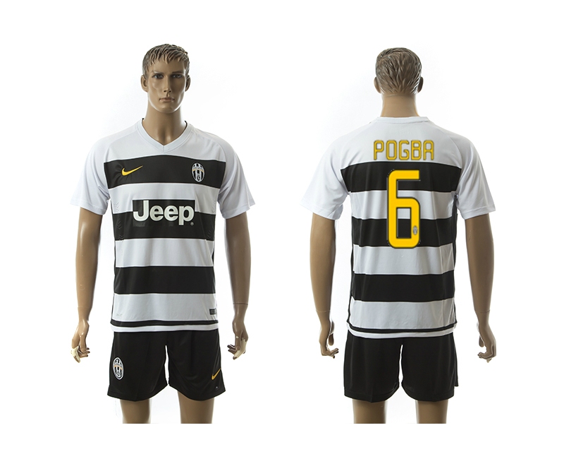 2015-16 Juventus 6 Pogba Home Jerseys