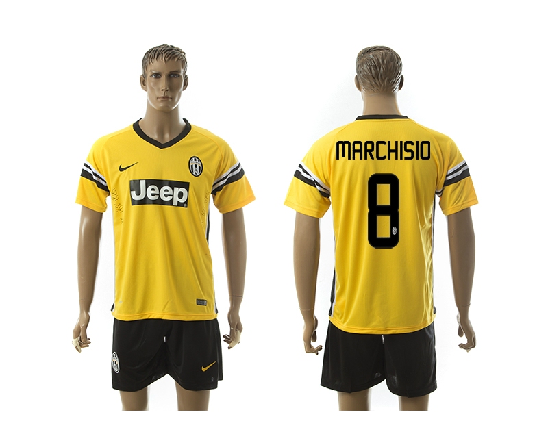 2015-16 Juventus 8 Marchisio Away Jerseys