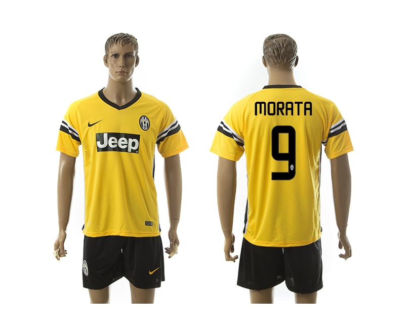 2015-16 Juventus 9 Morata Away Jerseys