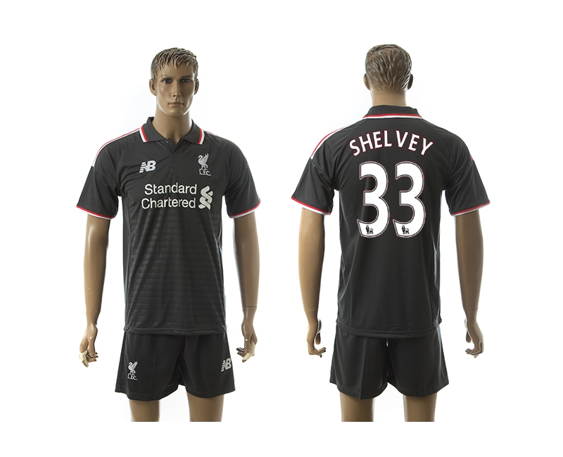2015-16 Liverpool 31 Shelvey Away Jerseys