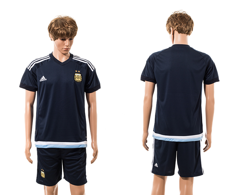 2015-16 Argentina Away Soccer Jersey