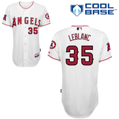 Angels 35 Leblanc White Cool Base Jerseys