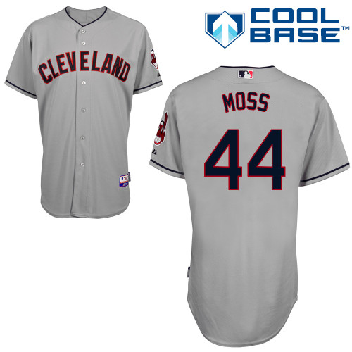 Indians 44 Moss Grey Cool Base Jerseys
