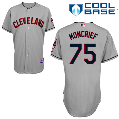 Indians 75 Moncrief Grey Cool Base Jerseys