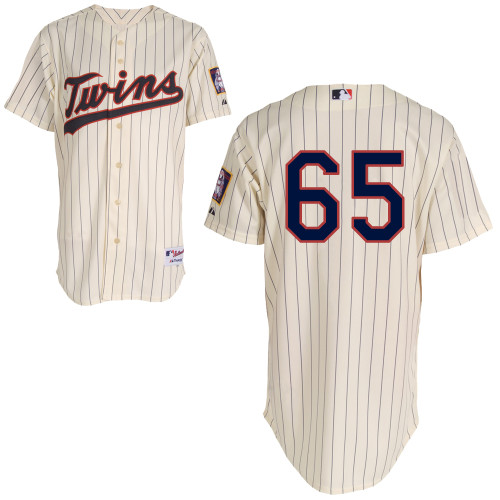 Twins 65 May Cream Cool Base Jerseys