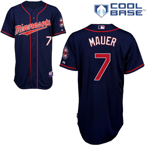 Twins 7 Mauer Blue Cool Base Jerseys Twins 7 Mauer Blue Cool Base Jerseys