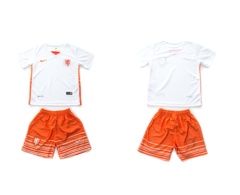 2015-16 Netherlands Away Youth Jersey