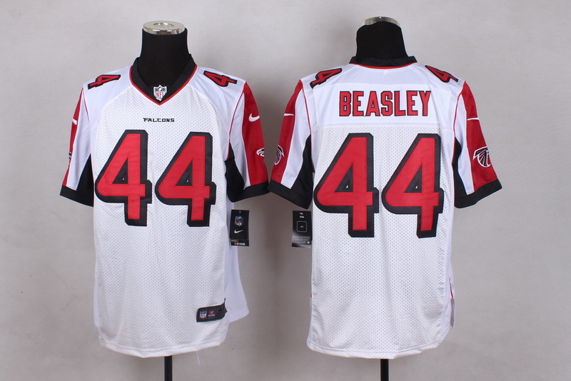 Nike Falcons 44 Vic Beasley White Elite Jersey