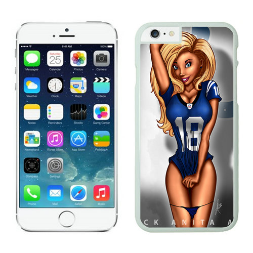 Indianapolis Colts iPhone 6 Cases White7 - Click Image to Close