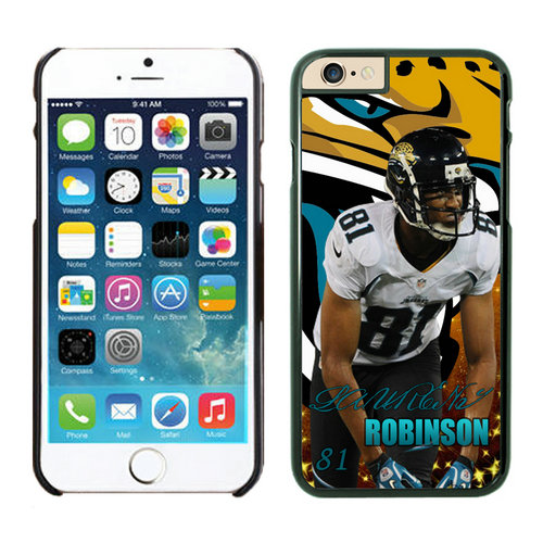 Jacksonville Jaguars iPhone 6 Plus Cases Black