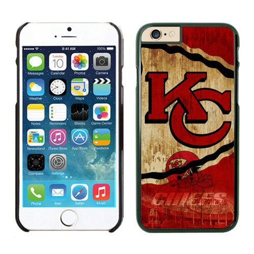 Kansas City Chiefs iPhone 6 Plus Cases Black23