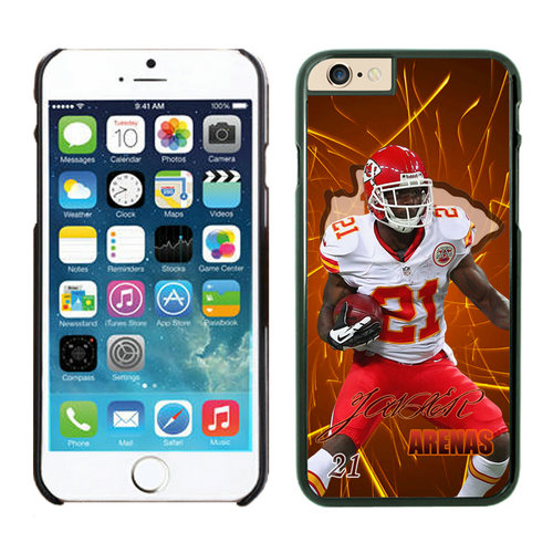 Kansas City Chiefs iPhone 6 Plus Cases Black30