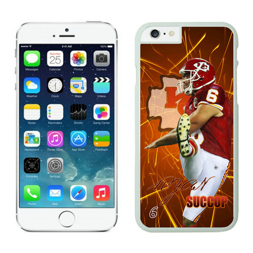 Kansas City Chiefs iPhone 6 Cases White27 - Click Image to Close