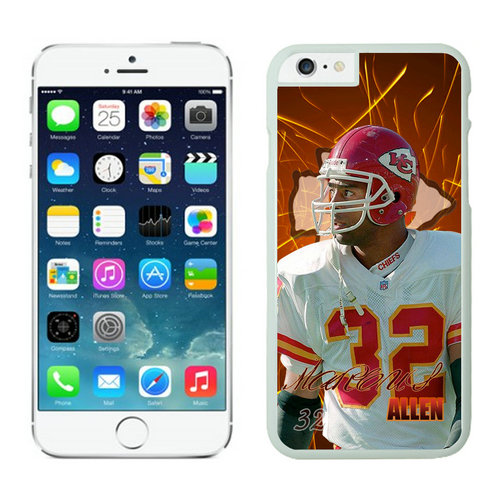 Kansas City Chiefs iPhone 6 Cases White30 - Click Image to Close