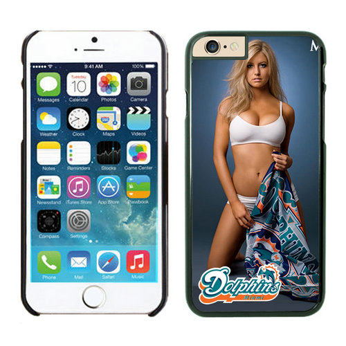 Miami Dolphins iPhone 6 Plus Cases Black