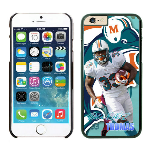 Miami Dolphins iPhone 6 Plus Cases Black26