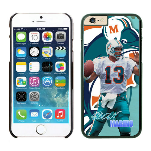Miami Dolphins iPhone 6 Plus Cases Black33 - Click Image to Close