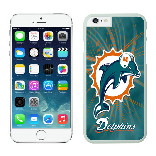 Miami Dolphins iPhone 6 Plus Cases White13 - Click Image to Close