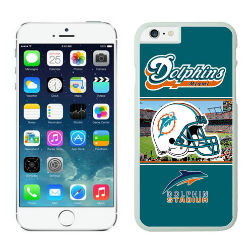 Miami Dolphins iPhone 6 Plus Cases White25