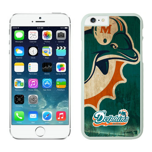 Miami Dolphins iPhone 6 Plus Cases White26